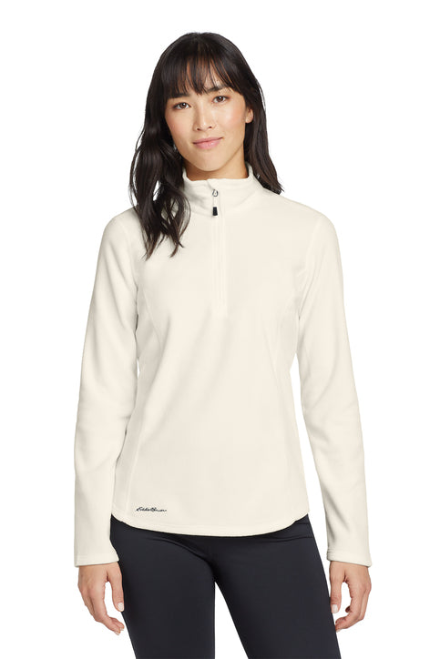 Eddie Bauer® Women's 1/2-Zip Microfleece Jacket - EDB033