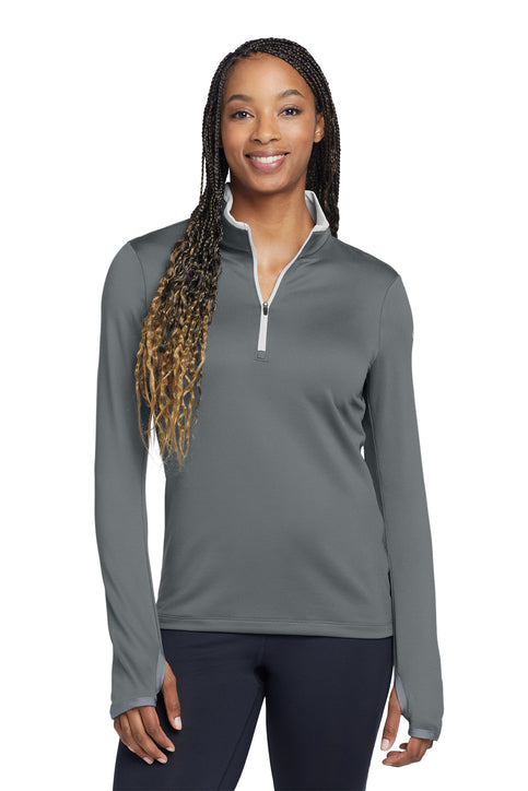 Nike Women's Dri-FIT Stretch 1/2-Zip Cover-Up - NK014