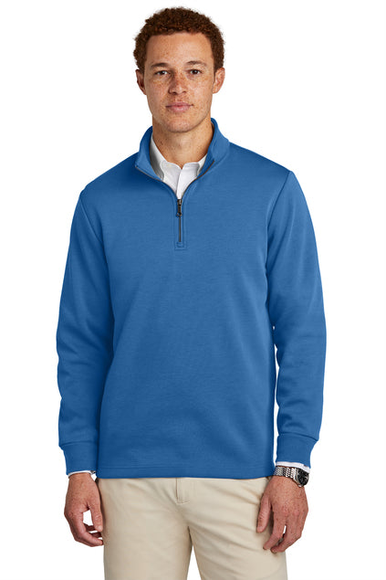 BROOKS BROTHERS DOUBLE-KNIT 1/4 ZIP