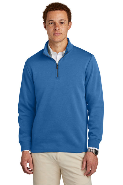 BROOKS BROTHERS DOUBLE-KNIT 1/4 ZIP