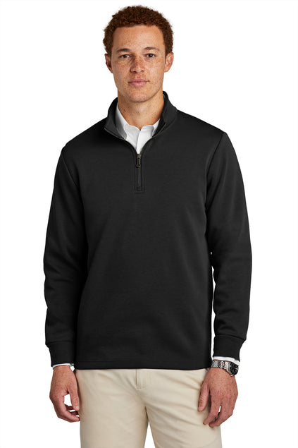 BROOKS BROTHERS DOUBLE-KNIT 1/4 ZIP