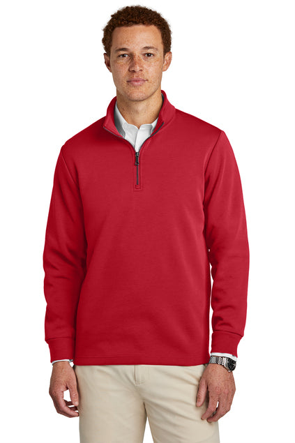 BROOKS BROTHERS DOUBLE-KNIT 1/4 ZIP