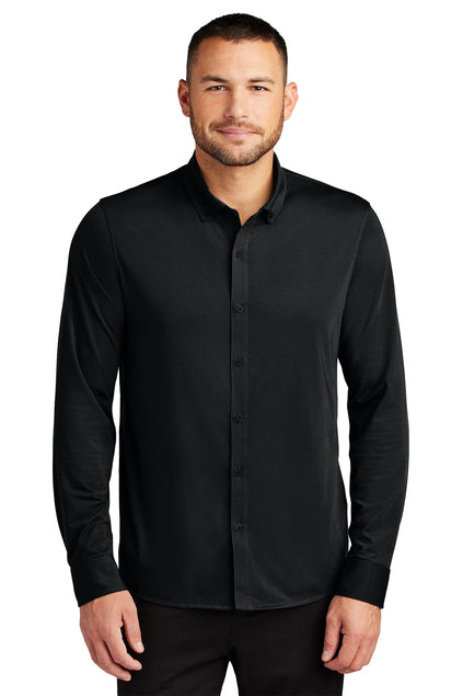 Mercer+Mettle® Stretch Jersey Long Sleeve Shirt