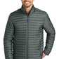EDDIE BAUER PACKABLE QUILTED FULL ZIP
