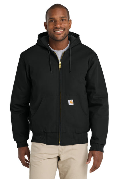 Carhartt® Quilted-Flannel-Lined Duck Active Jac