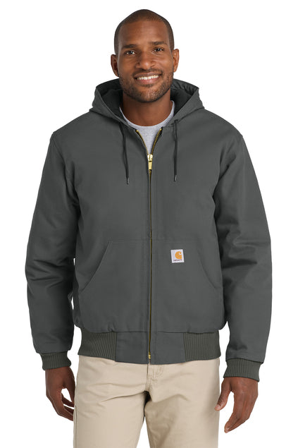 Carhartt® Quilted-Flannel-Lined Duck Active Jac