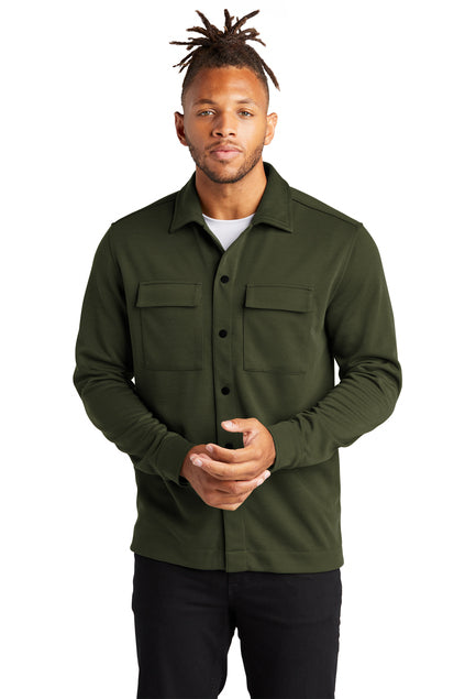 Mercer+Mettle® Double-Knit Snap Front Jacket