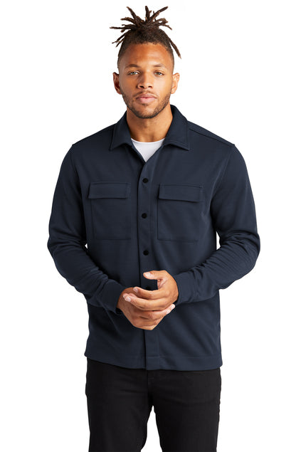 Mercer+Mettle® Double-Knit Snap Front Jacket