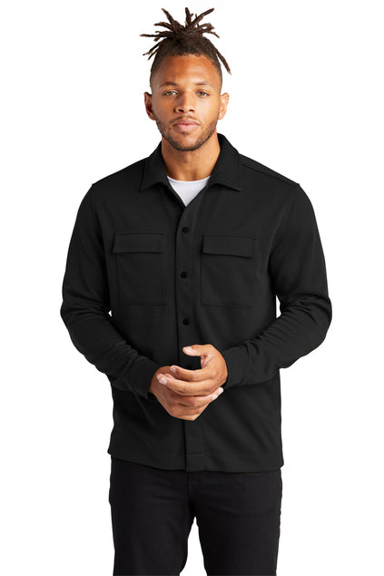 Mercer+Mettle® Double-Knit Snap Front Jacket