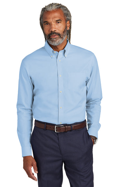 BROOKS BROTHERS WRINKLE-FREE STRETCH PINPOINT SHIRT