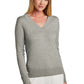 BROOKS BROTHERS WOMEN'S COTTON STRETCH V-NECK SWEATER