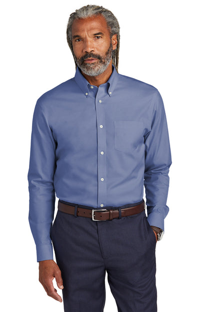 BROOKS BROTHERS WRINKLE-FREE STRETCH PINPOINT SHIRT