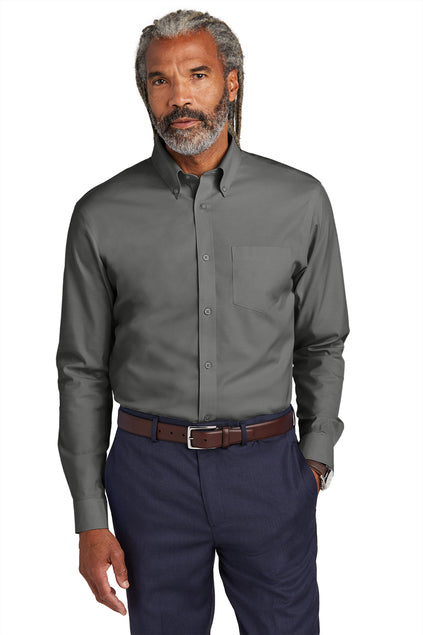 BROOKS BROTHERS WRINKLE-FREE STRETCH PINPOINT SHIRT