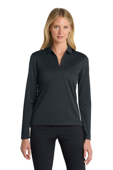 Nike Women's Dri-FIT Micro Pique 2.0 Long Sleeve Polo - NK036