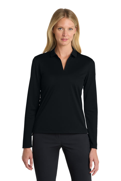 Nike Women's Dri-FIT Micro Pique 2.0 Long Sleeve Polo - NK036