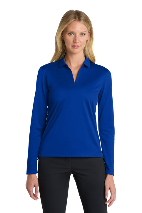 Nike Women's Dri-FIT Micro Pique 2.0 Long Sleeve Polo - NK036