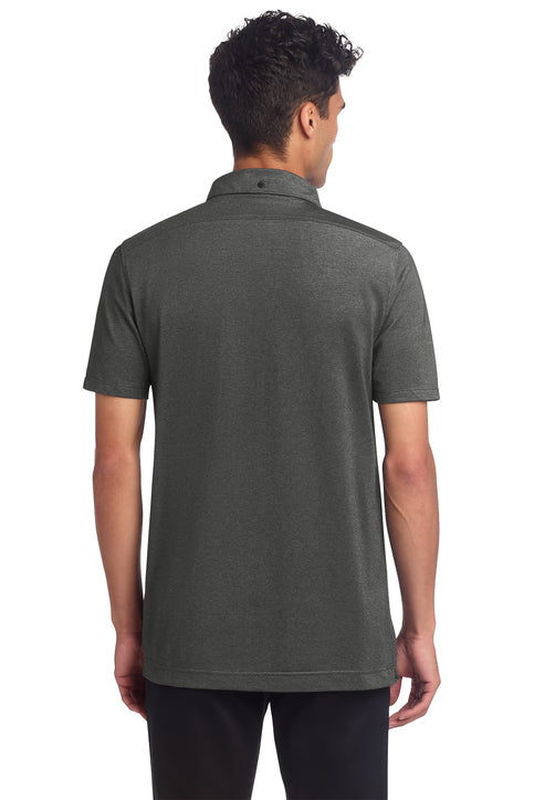 Mercer+Mettle® Stretch Pique Full-Button Polo
