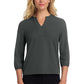 Mercer+Mettle® Women's Stretch Crepe 3/4-Sleeve Blouse