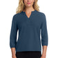 Mercer+Mettle® Women's Stretch Crepe 3/4-Sleeve Blouse