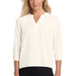 Mercer+Mettle® Women's Stretch Crepe 3/4-Sleeve Blouse