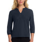 Mercer+Mettle® Women's Stretch Crepe 3/4-Sleeve Blouse