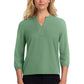 Mercer+Mettle® Women's Stretch Crepe 3/4-Sleeve Blouse