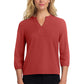 Mercer+Mettle® Women's Stretch Crepe 3/4-Sleeve Blouse