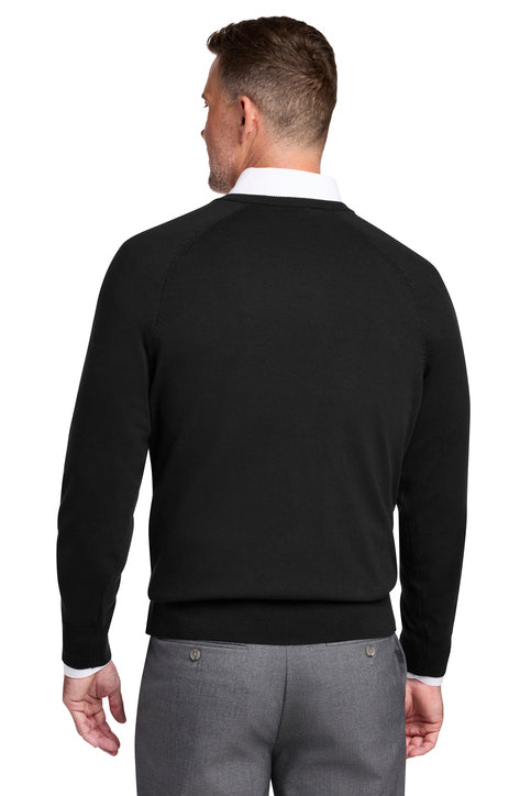 Brooks Brothers® Cotton Stretch V-Neck Sweater