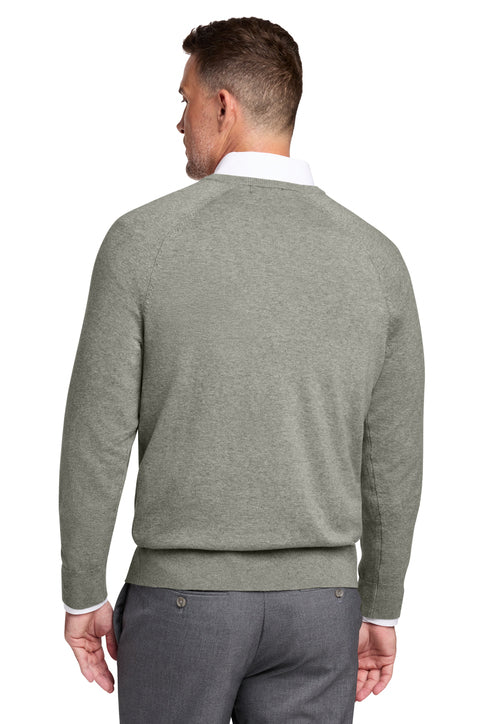 Brooks Brothers® Cotton Stretch V-Neck Sweater