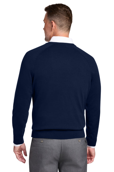 Brooks Brothers® Cotton Stretch V-Neck Sweater