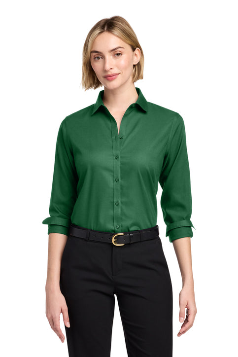 Brooks Brothers® Women’s Wrinkle-Free Stretch Nailhead Shirt - BRB037