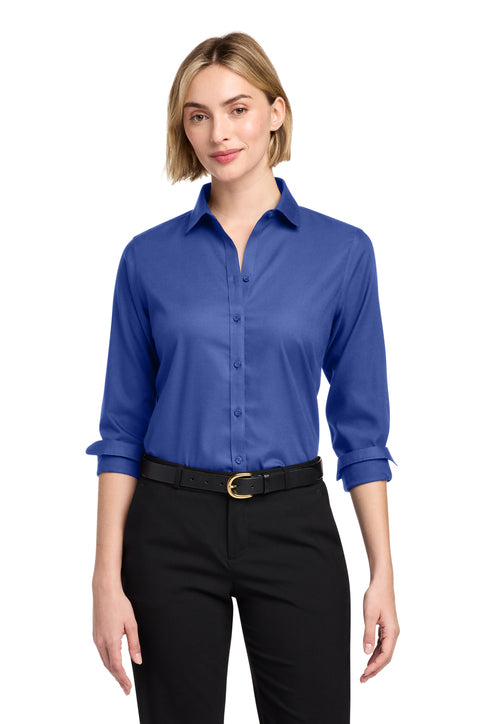 Brooks Brothers® Women’s Wrinkle-Free Stretch Nailhead Shirt - BRB037