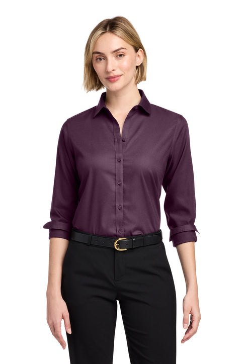 Brooks Brothers® Women’s Wrinkle-Free Stretch Nailhead Shirt - BRB037