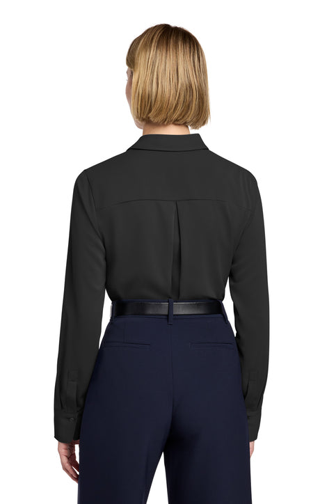 Brooks Brothers® Women’s Full-Button Satin Blouse