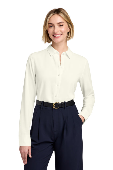Brooks Brothers® Women’s Full-Button Satin Blouse