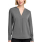 Brooks Brothers® Women’s Open-Neck Satin Blouse - BRB031