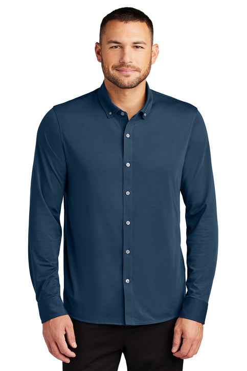 Mercer+Mettle® Stretch Jersey Long Sleeve Shirt