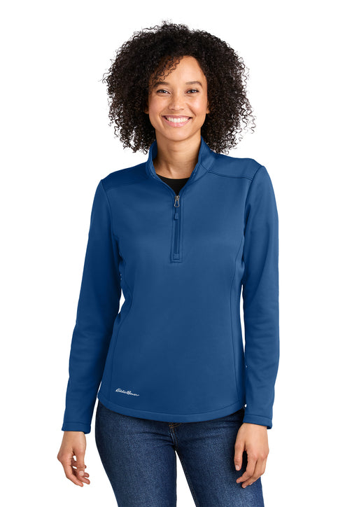 Eddie Bauer® Women’s Smooth Mid Layer Fleece 1/2-Zip - EDB028