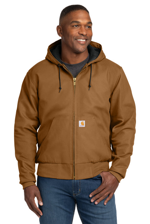 Carhartt® Tall Quilted-Flannel-Lined Duck Active Jac - CH0008