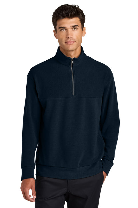 Mercer+Mettle® Linear Texture 1/4-Zip - MM00041