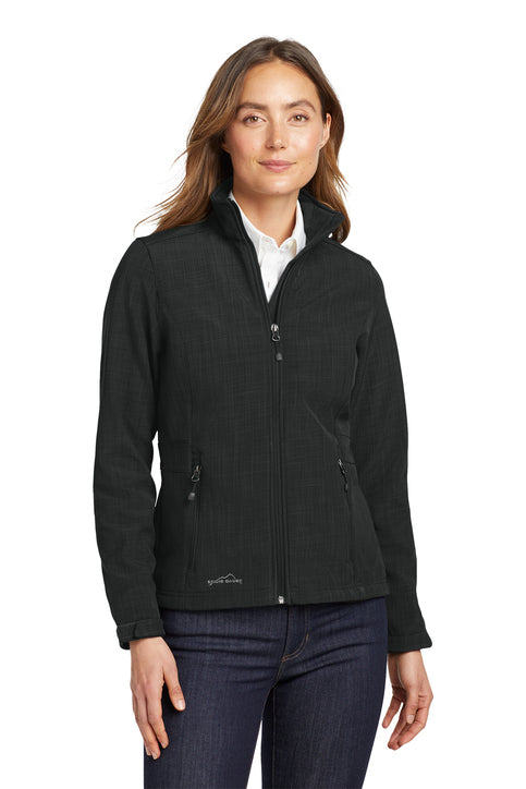 Eddie Bauer® Women's Shaded Crosshatch Soft Shell Jacket - EDB015
