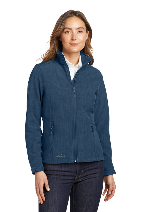 Eddie Bauer® Women's Shaded Crosshatch Soft Shell Jacket - EDB015