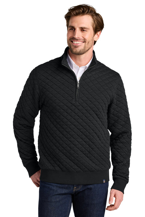 Brooks Brothers® Diamond Quilt 1/4-Zip - BRB027