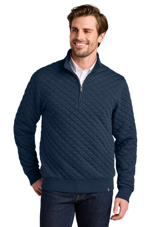 Brooks Brothers® Diamond Quilt 1/4-Zip - BRB027