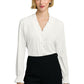 Brooks Brothers® Women’s Long Sleeve Ruffle Collar Blouse
