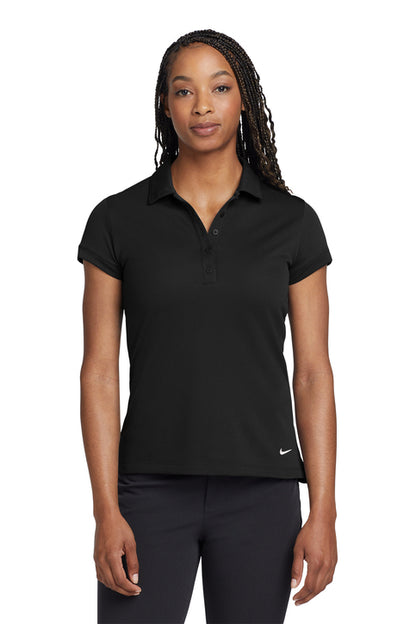 Nike Women's Dri-FIT Solid Icon Pique Modern Fit Polo - NK039