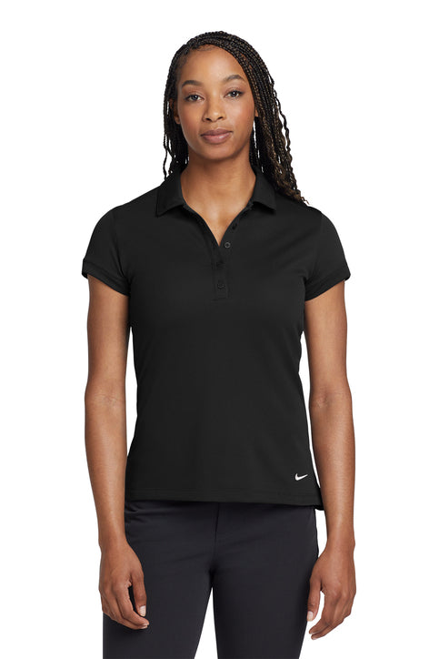 Nike Women's Dri-FIT Solid Icon Pique Modern Fit Polo - NK039