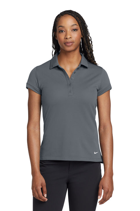 Nike Women's Dri-FIT Solid Icon Pique Modern Fit Polo - NK039