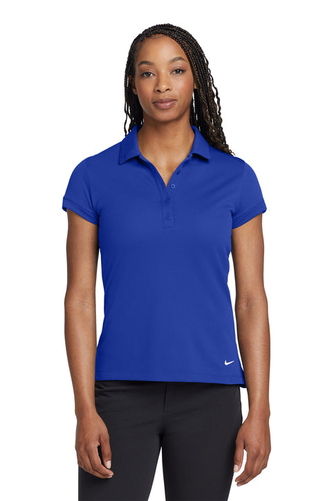 Nike Women's Dri-FIT Solid Icon Pique Modern Fit Polo - NK039