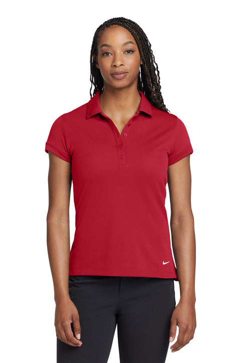 Nike Women's Dri-FIT Solid Icon Pique Modern Fit Polo - NK039